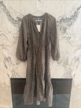 a new day animal Printed Maxi Dress